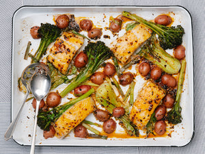 Chili Crisp Sheet Pan Sablefish Recipe