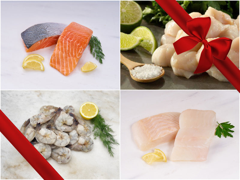 Biegel Family Weeknight Dinners Bundle Collage with Gift Bow Graphic on Top Right