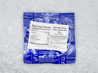 Pat LaFrieda Prime Filet Mignon Back of Package on Ice