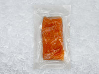 Arctic Char Portion Back of Package on Ice