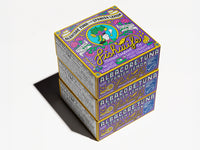 Three stacked boxes of Fishwife Albacore Tuna with Spanish Lemon on White Background