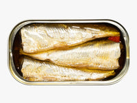 Fishwife Sardines with Hot Peppers Open Tin