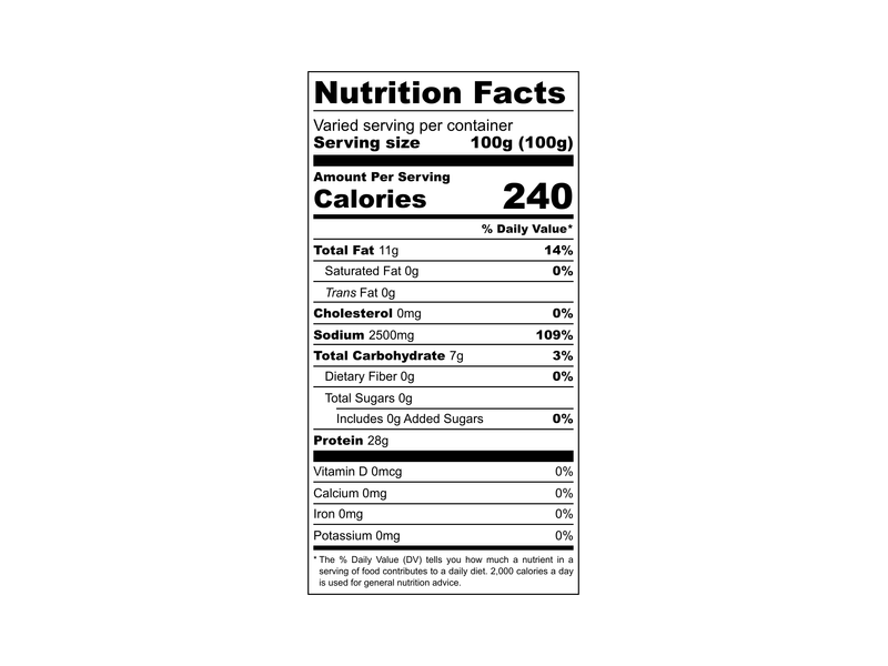 Nutrition Facts