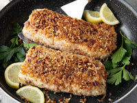 Coconut Pecan Encrusted Halibut Recipe