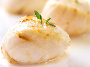 Air Fryer Scallops with Lemon-Garlic Sauce Recipe