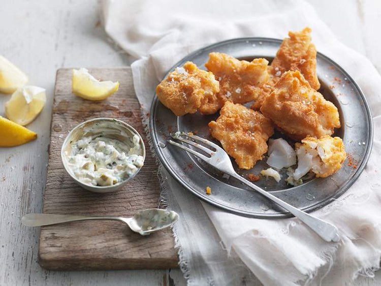 Catfish Nuggets with Tartar Sauce Recipe