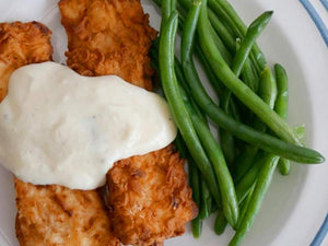 Chicken-Fried Halibut Recipe