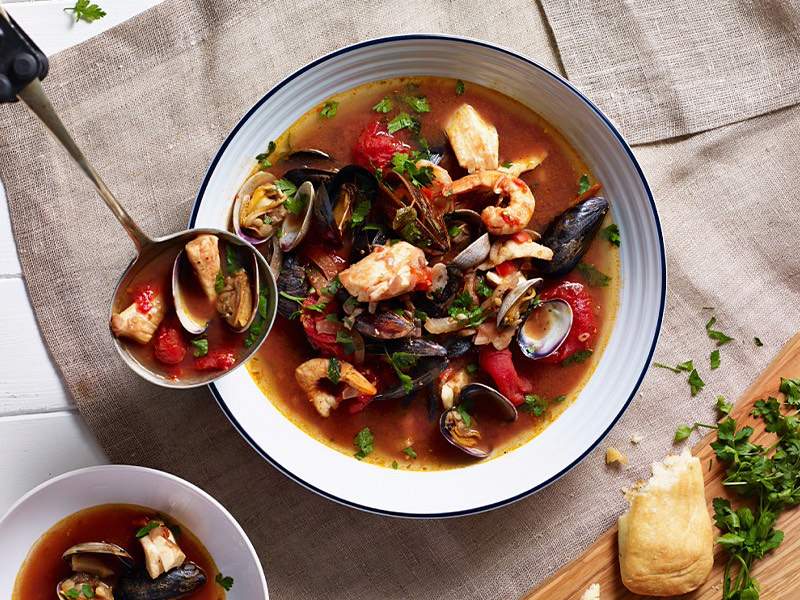 Cioppino Recipe (Fish Soup from California) | Easy Seafood Stew Recipe