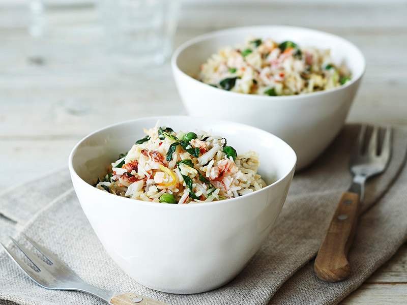 Crab Fried Rice Recipe | Easy Crab Recipes - Fulton Fish Market