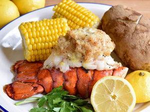 Crab Stuffed Lobster Tails Recipe