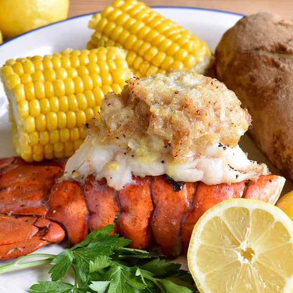 Crab Stuffed Lobster Tails Recipe
