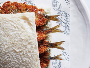 Crumbed Sardine Sandwich Recipe