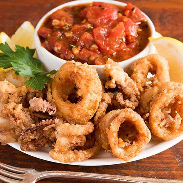 Fried Calamari Recipe with Dipping Sauce