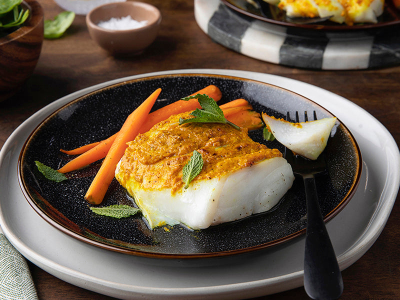 Ginger &amp; Turmeric Baked Cod Recipe | Easy Cod Recipes