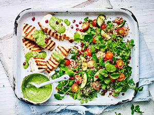 Grilled Fish and Quinoa Salad Recipe