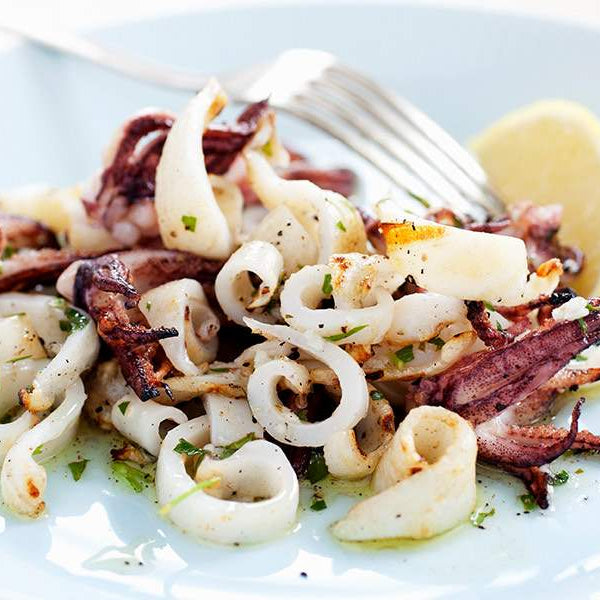 Grilled Squid Salad Recipe