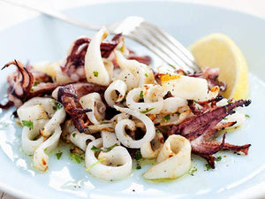 Grilled Squid Salad Recipe