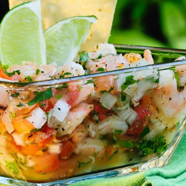 Mango-Avocado Shrimp Ceviche Recipe