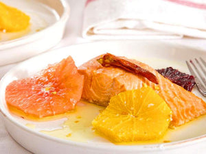 Olive Oil Poached Citrus Salmon Recipe