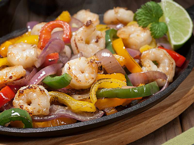 One-Sheet Shrimp Fajitas | Shrimp Recipes - Fulton Fish Market