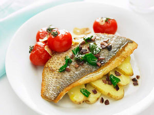 Pan Seared Snapper Recipe with Tomato, Olives & Basil