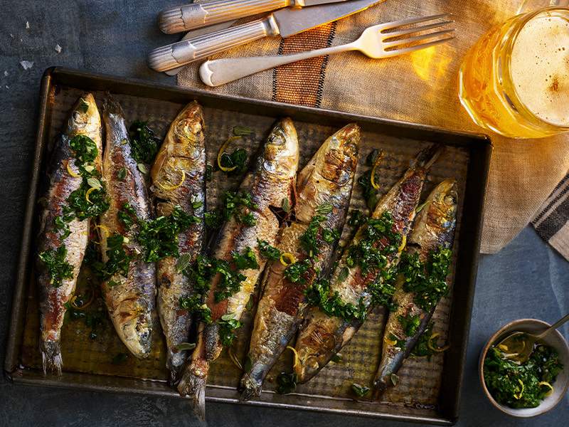 Roasted Sardines Recipe  Easy Sardine Recipes - Fulton Fish Market