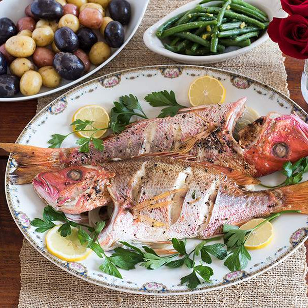 Roasted Whole Red Snapper Recipe