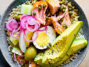 Salmon Rice Bowl Recipe