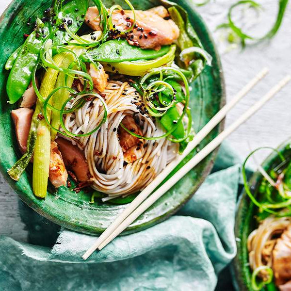 Salmon Soba Recipe