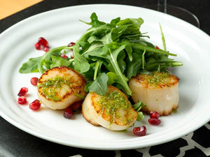 Seared Dry Scallops with Chimichurri Recipe