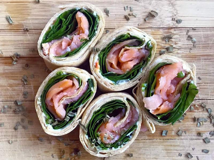 Smoked Salmon Pinwheel Recipe