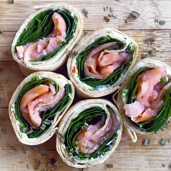 Smoked Salmon Pinwheel Recipe