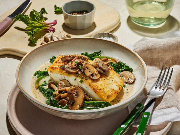 Alaska Halibut Marsala