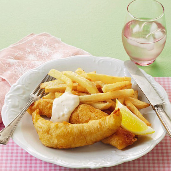 Beer-Battered Fish and Chips