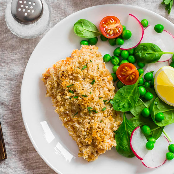 Katie Lee Beigel’s Dijon Breadcrumb Crusted Halibut Recipe