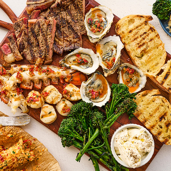 Surf and Turf with Calabrian Chili Butter Recipe