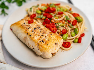 Halibut Soba Noodle Salad Recipe