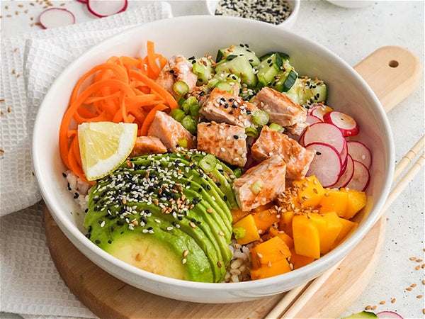 Wild Alaska Salmon Teriyaki Bowl