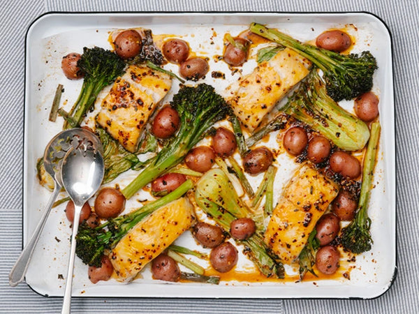 Chili Crisp Sheet Pan Sablefish