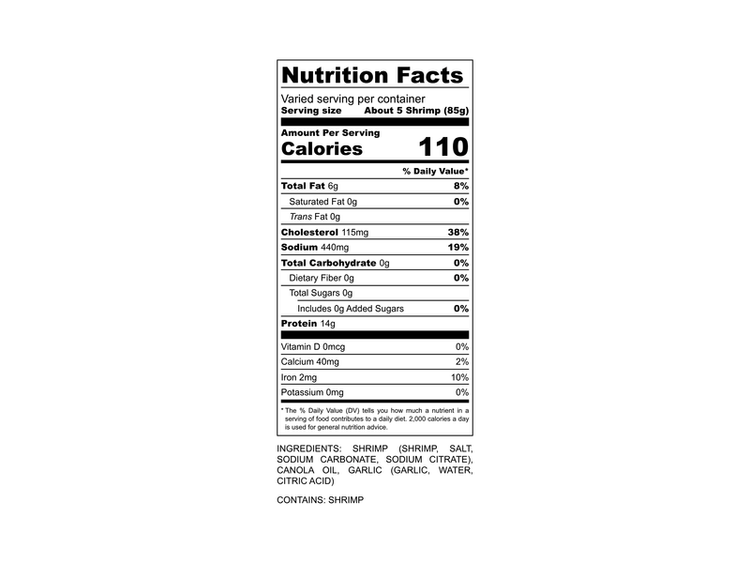 Nutritional Information