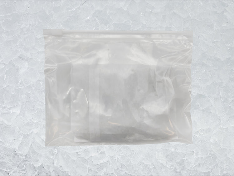 Fulton Fish Market Garlic & Herb Finishing Butter - 6ct back of package on ice