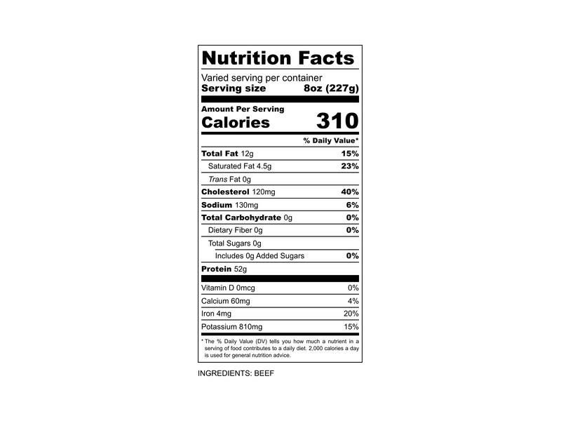 Nutrition Facts