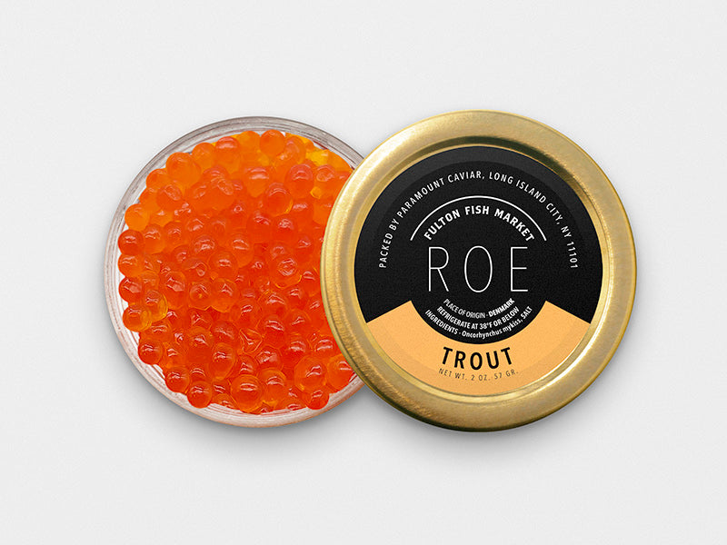 Buy Trout Roe Online | Fulton Fish Market - Seafood Delivery