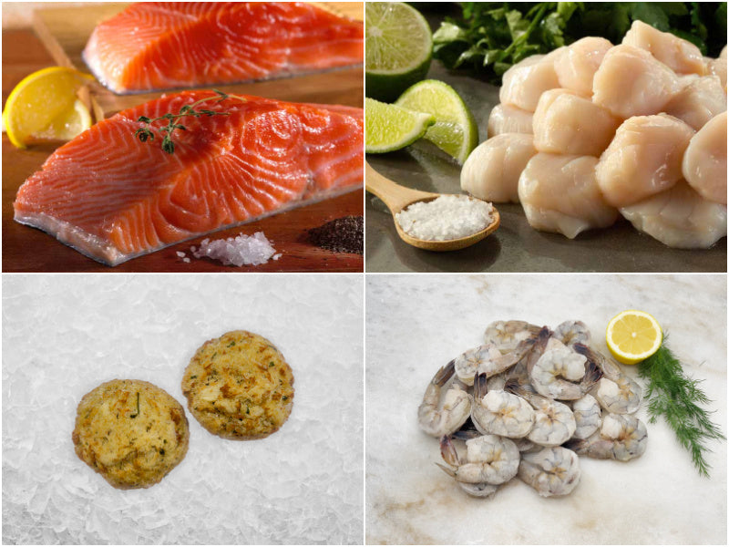 Katie's Seafood Feast Bundle Collage