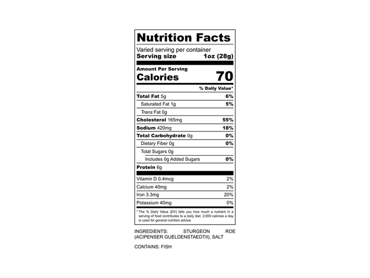 Nutrition Facts