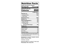 Nutritional Label