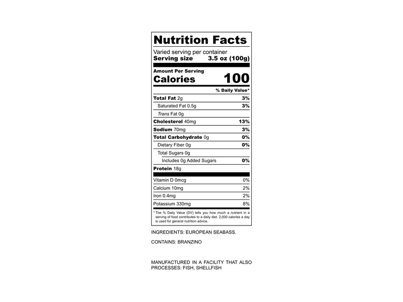 Nutritional Information