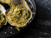City Pier Oysters Rockefeller close up view