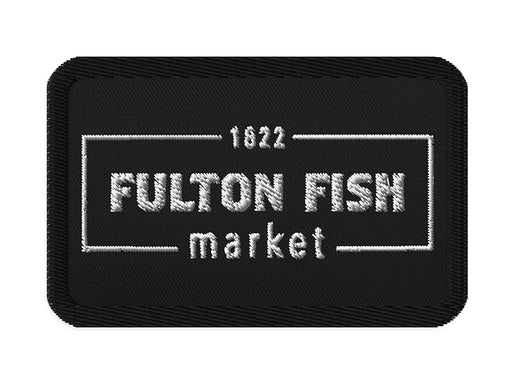 Fulton Fish Market Embroidered Patch