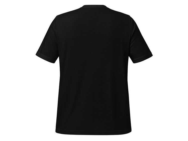 Back of Black T-Shirt